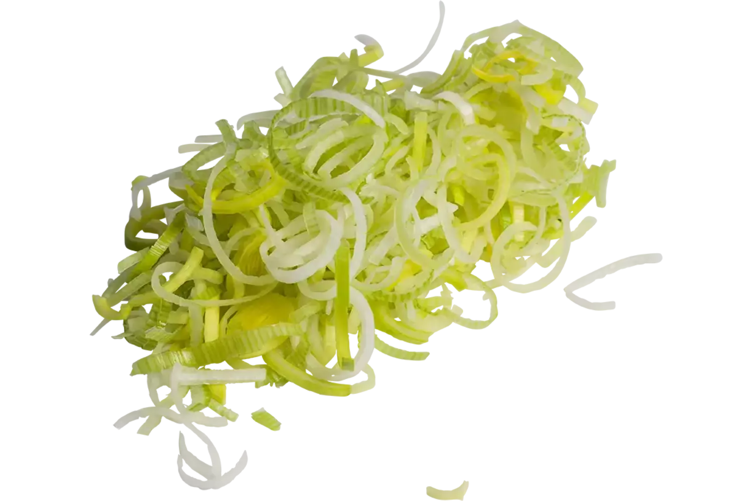 Prei wit julienne zak 1kg kist 5 stuks